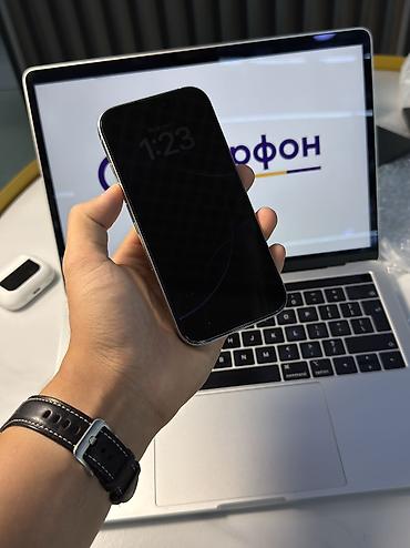 про 12: IPhone 16 Pro, Б/у, 256 ГБ, Белый, Защитное стекло, Чехол, В рассрочку, 88 % — 3