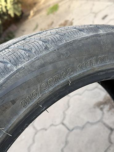 rg 45: 275/40/22 315/35/22 Зима Китай Протектор 90% Цена 42.000 сом — 4