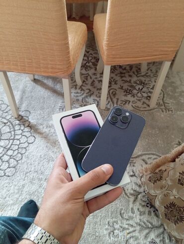 qab yuyan maşın: IPhone 14 Pro, 256 ГБ, Deep Purple, Face ID