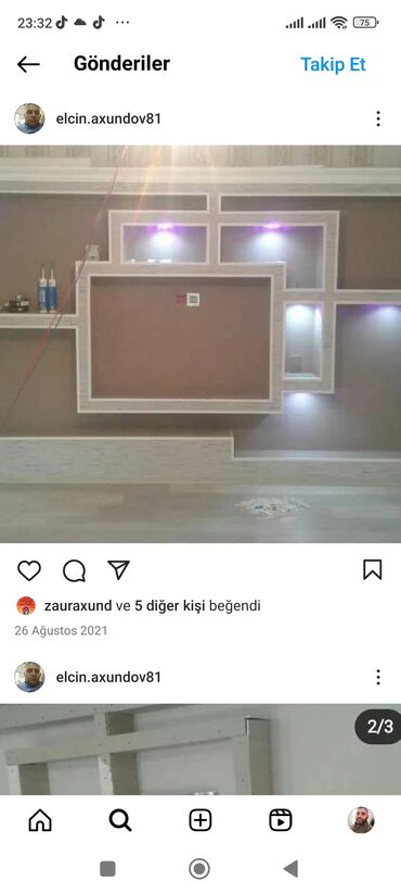 Təmir işləri: Xidmət: Mənzil və ofislərin təmir-bəzək işləri Təklif etdiyim işlər — 12