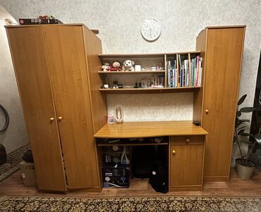 купить бумагу а4 оптом бишкек: Срочно продаю детскую гарнитуру (письменный стол с полками, шкаф