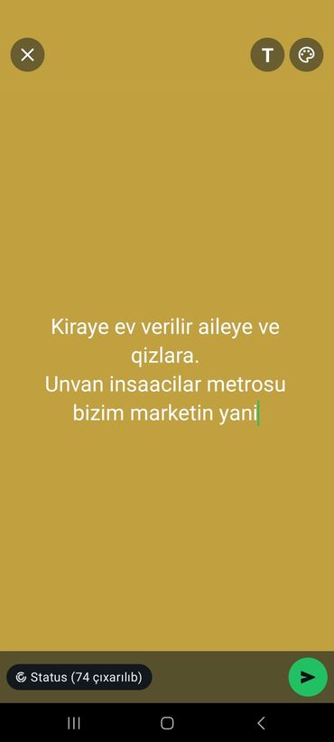qaracuxur kiraye: Unvan insaacilar metrosu