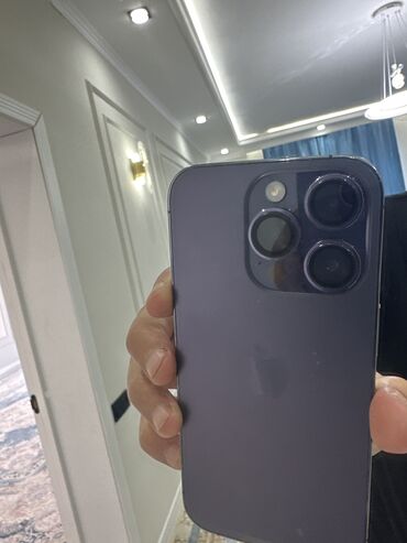 iphone 14 pro в рассрочку без переплат: IPhone 14 Pro, Колдонулган, 256 ГБ, 84 %