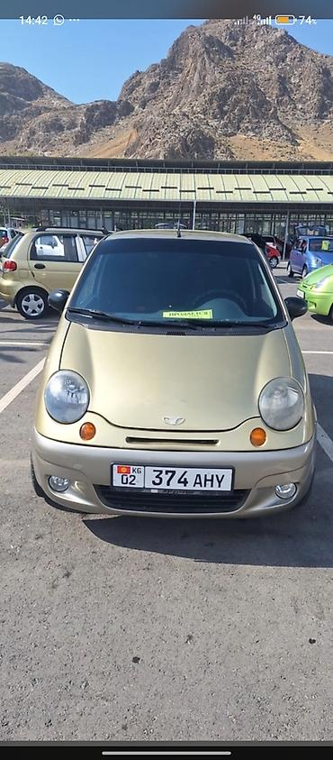 Daewoo Matiz: 2007 г., 0.8 л, Механика, Бензин, Хэтчбэк