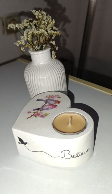 polovne peci na drva kupujemprodajem: Candlestick, color - White, New