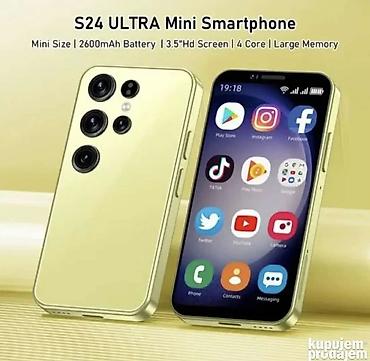 Ostali mobilni telefoni: S24 ULTRA Mini Smartphone gs - Kompaktan mini telefon sa 3.5" HD — 1