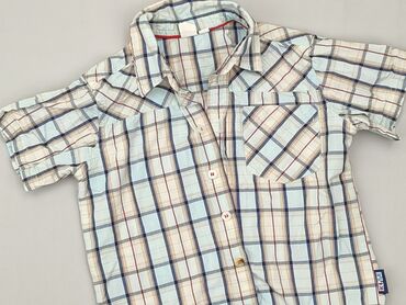 koszula chlopieca 104: Shirt 5-6 years, condition - Good, pattern - Cell, color - Multicolored at lalafo.pl koszula chlopieca 104: Shirt 5-6 years, condition - Good, pattern - Cell, color - Multicolored