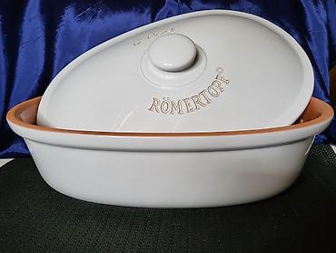 Kuhinjski setovi: Original nov velik pekac Nemacka Romertopf. Originalni pekac sa — 3