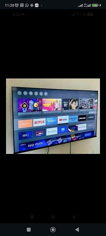 usb dvd: Hisense 109 sm (43") Smart Android TV - Son model, Android əsaslı — 1