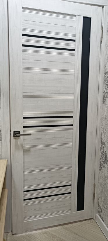 дуб веник: Doors with glass