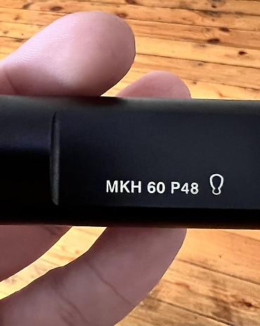 cəkilis: Sennheiser MKH 60 P48 – professional short shotgun mikrafon uzaqdan — 2