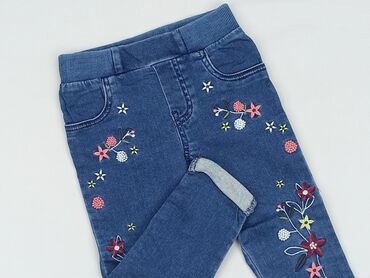 pinko ariel jeans: Spodnie jeansowe, F&F, 1.5-2 lat, 92, stan - Idealny