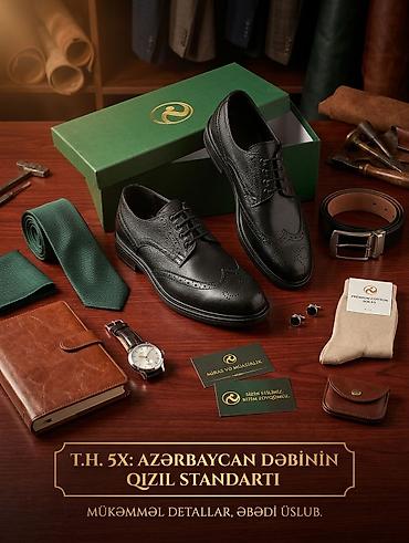 ayaqqabı 38: T.H. 5X kişi ayaqqabısı – klassik üslubu müasir rahatlıqla birləşdirən — 2