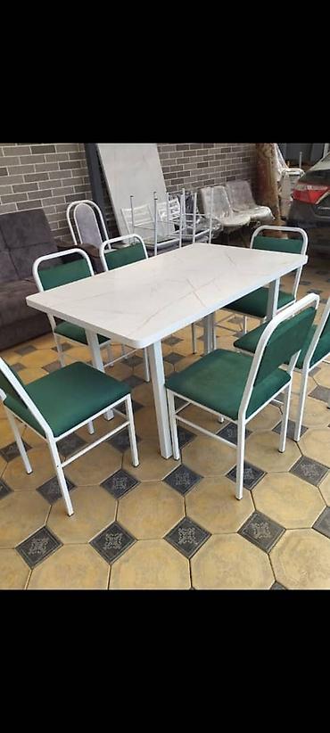 Кухонные столы и стулья: Кухонный стол и стул, Новый, Платная доставка, цвет - Белый — 20