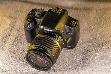 Фотоаппараты: Canon EOS 500d 18-55 3.5-5.6 IS Полностью рабочий. Состояние на — 12