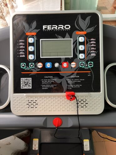 Qaçış trenajorları: FERRO Sport Equipment qaçış trenajoru - Güclü elektrikli qaçış yolu — 3