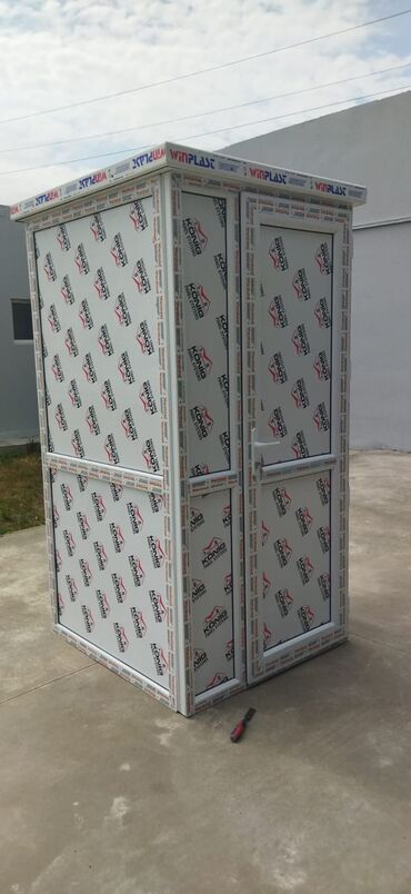 Plastik qapılar: Plastik Hamam Qapıları Karidor tərəfi MƏBƏL — 16