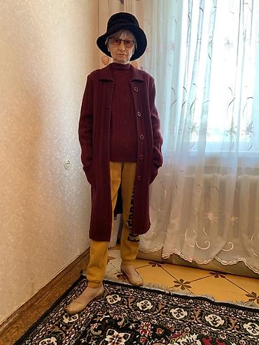 вязаные кардиганы: Кардиган, Пряжа, Длинная модель, Осень-весна, С карманами — 5