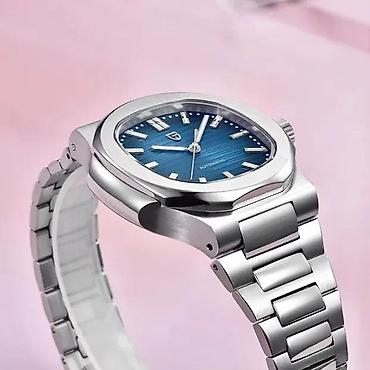 Ručni satovi: PAGANI DESIGN PD-1728- Plava- Patek Philippe Nautilus — 4