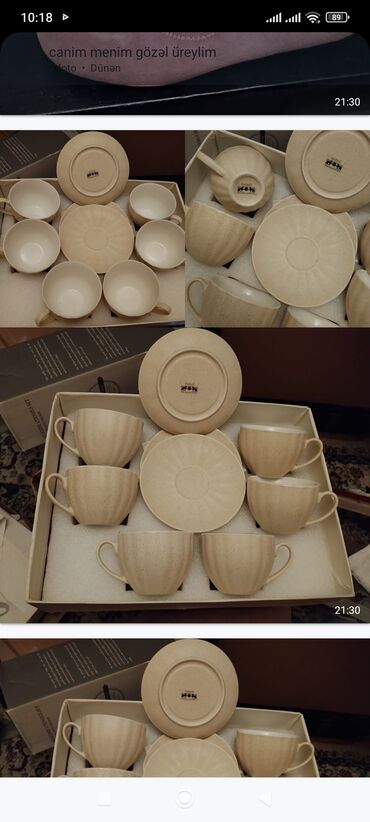 Qrafinlər və səhənglər: Şüşə salat qabları dəsti – 3 ədəd - Material: şəffaf qalın şüşə - — 20