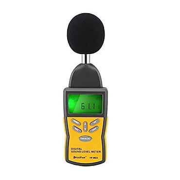 analizator: HoldPeak HP-882A Səs Səviyyəsi Ölçən (Desibelmetr) Təhlükəsizlik — 3