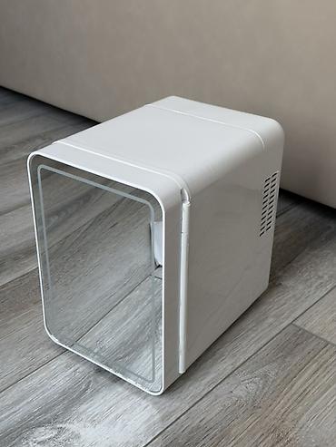 electric kettle: Мини-холодильник портативный, белый с зеркалом и подсветкой ✨ — 1