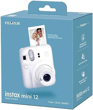 Техника и электроника: Fujifilm Instax Mini 12 ani kamera (rəng: Clay-White) - Ani şəkil — 1