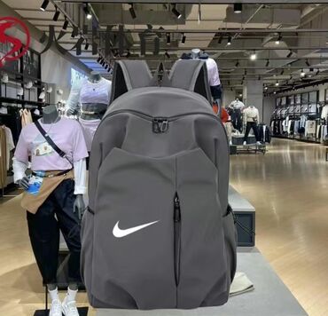 спальный мешок сша: Серый спортивный рюкзак с логотипом Nike идеально подходит для