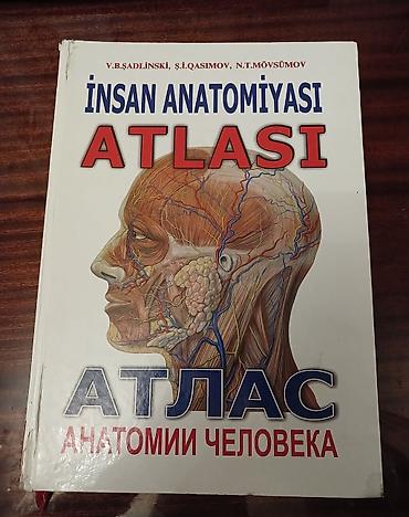 atlas: Şekilldə gördüyünüz V.B.Şadlinskinin insan anatomiyası atlasıdır — 1