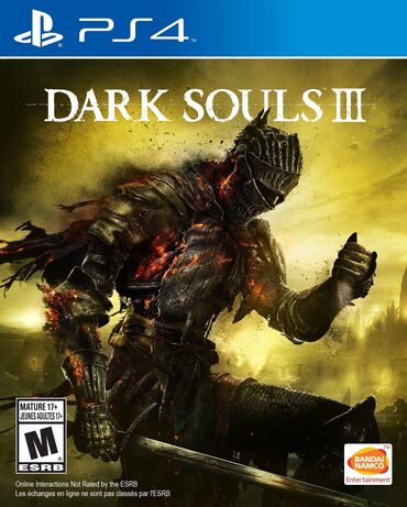 dark souls: Ps4 üçün dark souls 3 oyun diski. Tam yeni, original bağlamada