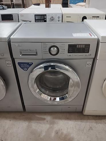 ucuz məişət texnikası: 6kg LG paltaryuyan . ideal vəzyətdə olan paltaryuyanlar. qarantiya — 1
