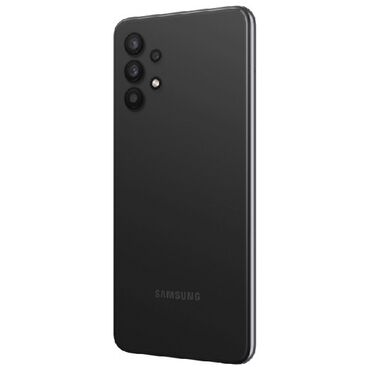самсунк бу: Samsung Galaxy A32, Б/у, 128 ГБ, цвет - Черный, 2 SIM