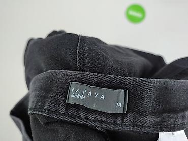 tyk spodnie: Papaya, Jeansy damskie, rozmiar XL — 4