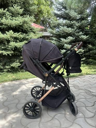 мишка б у: Прогулочная коляска с большим капюшоном и вместительной корзиной. В — 2