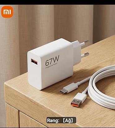 xiaomi planset: Simsiz şarj cihazı Xiaomi, > 20 Vt, Yeni — 2
