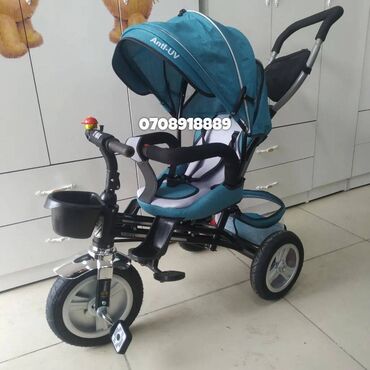 Uşaq velosipedləri: Yeni Üç təkərli Uşaq velosipedi 12", Pulsuz çatdırılma — 9