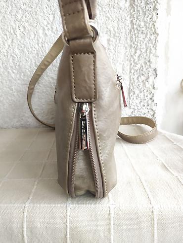 Torbe: DAVID JONES Crossbody Tašna - Zlatno Bež * Novo! Original "David — 4