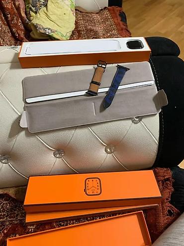 apple eatch: Orijinaldır 9 cü versiyası qadın üçündü 41 di 2 kəməri var qara göy — 3