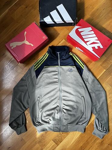 Kişi geyimləri: Jilet, Adidas, L, rəng - Boz — 1