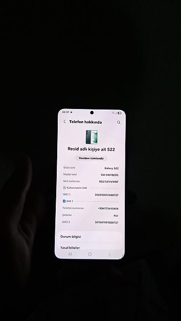 iphone 11 90 pil: Samsung Galaxy S22, 128 GB, rəng - Mavi, Simsiz şarj — 7