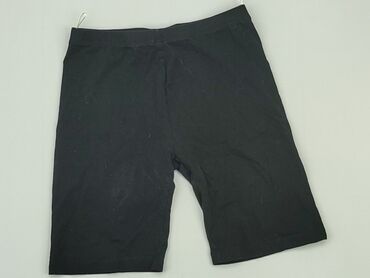 spodnie z dziurami czarne: Krótkie spodenki, 12 lat, 146/152, stan - Bardzo dobry