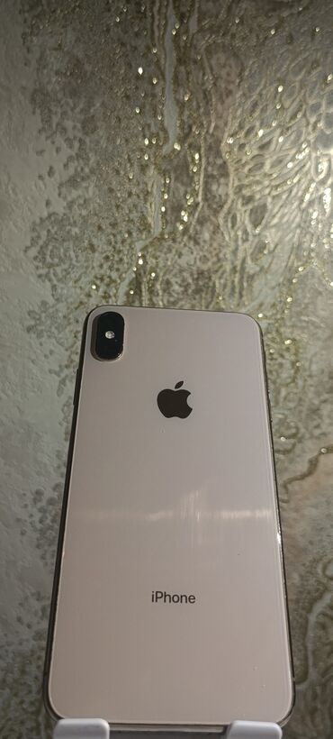 Apple iPhone: IPhone Xs Max, 64 GB, Zəmanət, Simsiz şarj, Face ID