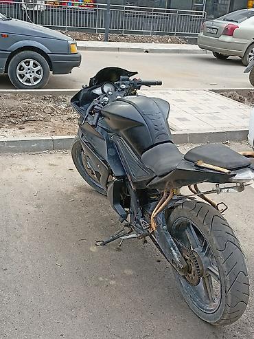 мото ролик: Спортивный мотоцикл в обвесе «спортив» черного цвета. Основные — 5