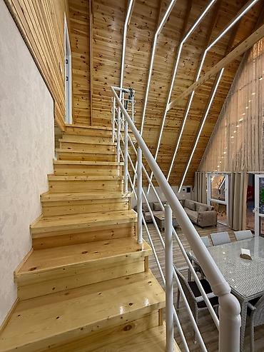 Bağ evlərinin kirayəsi: A‑Frame tipli modern istirahət evi - Memarlıq: Üçbucaq formalı — 10