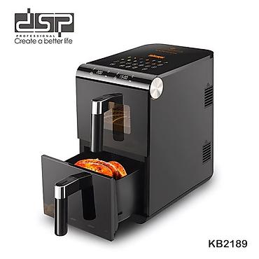 Məhsul: Airfryer DSP KB2189_SH 6.0L + 6.0L, 1700 Vt (Qara) Brend: DSP