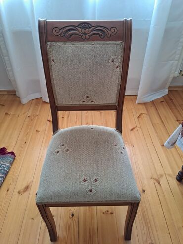 tek stol: Для гостиной, Б/у, Нескладной, Стул