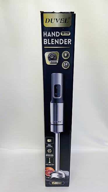 Блендеры: №: 1584 Məhsulun adı: Blender Duvel DL-224 Silver/Black Brend: Duvel — 1