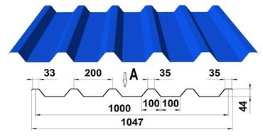 Металлочерепица: Профнастил Металлочерепица Монтерей Адаманта Бамбук Андалузия — 13