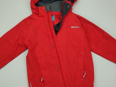 kurtki z futrzanym kołnierzem: Transitional jacket, 5-6 years, 110-116 cm, condition - Very good