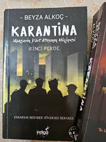 Kitablar, jurnallar, CD, DVD: Karantina-Beyza Alkoç ( 2ci perde) yeni kimi, yalniz 1 defe oxunub 10